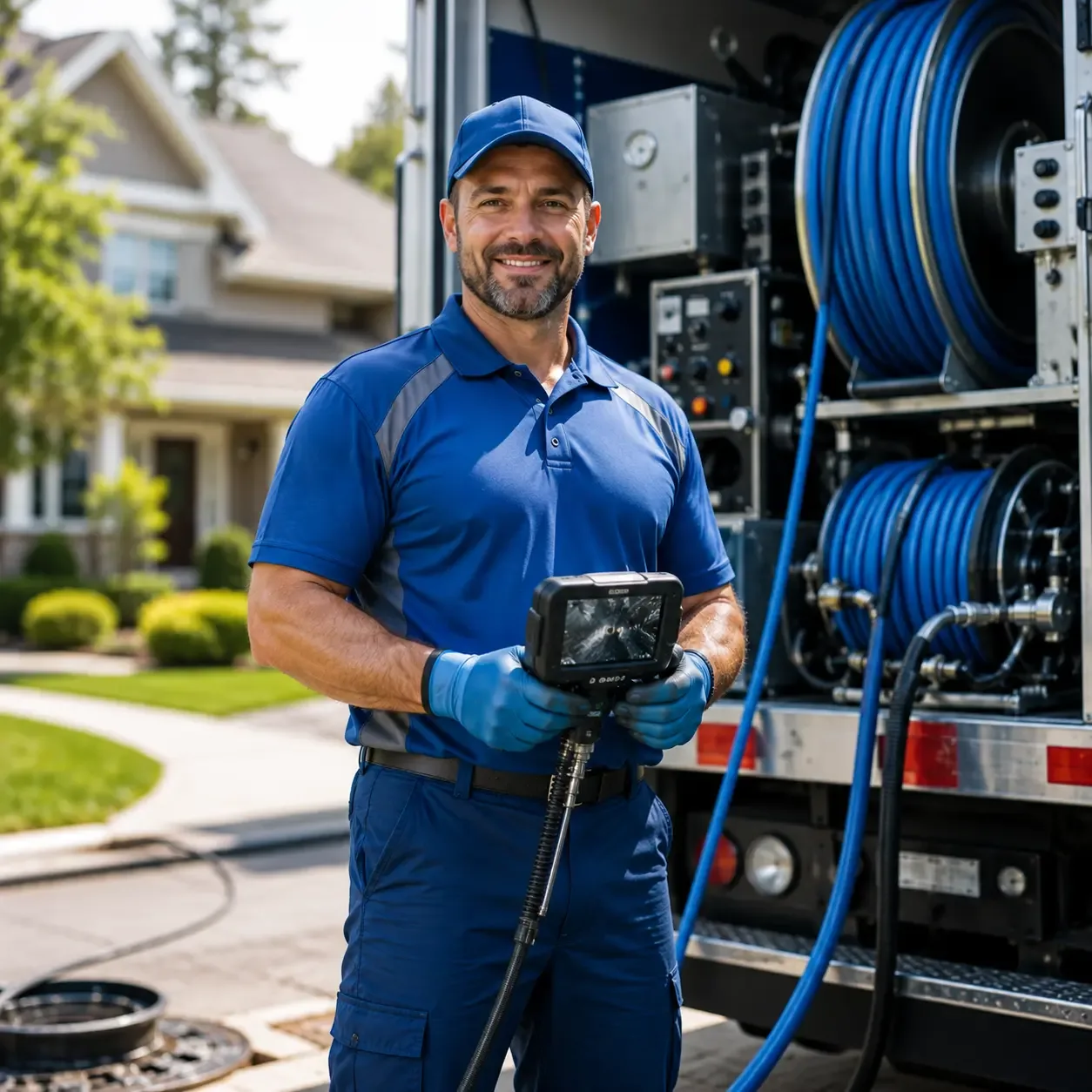 Local outdoor drain cleaning specialists in Hannibal, MO
